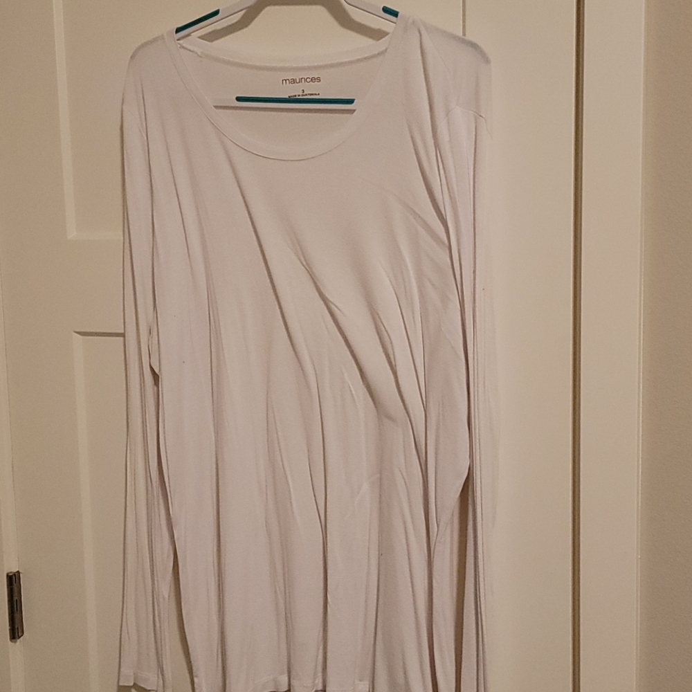 Maurices plus size 3 women's long sleeve shirt